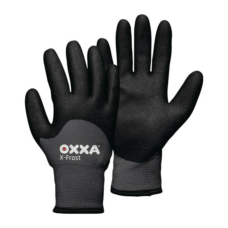 

Oxxa - Guantes de protección contra el frío X-FROST talla 10 negro / gris EN 388.EN 511 PSA II