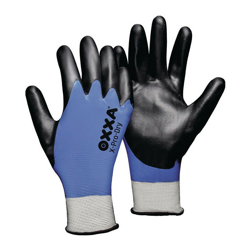 

Guantes X-PRO-DRY talla 9 negro / azul EN 388 PSA II PES OXXA