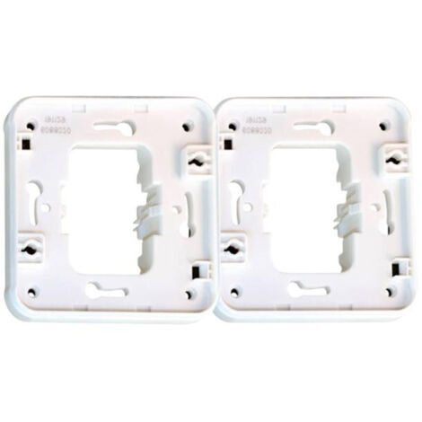 OXXO Support double V GRIS ENCASTRE EUR'OHM 60869