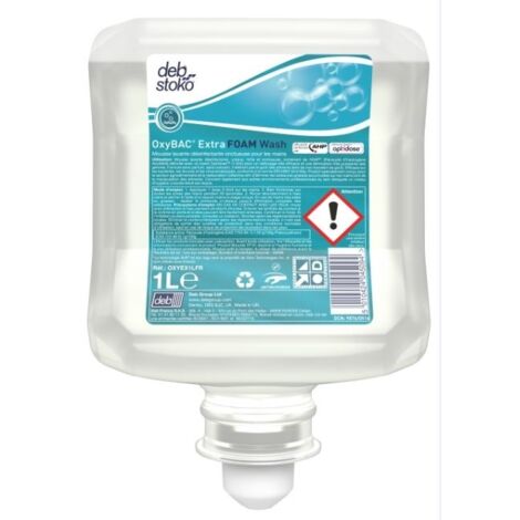 Oxybac extra wash optidose cartouche 1L colis de 6 - Sc Johnson Professional