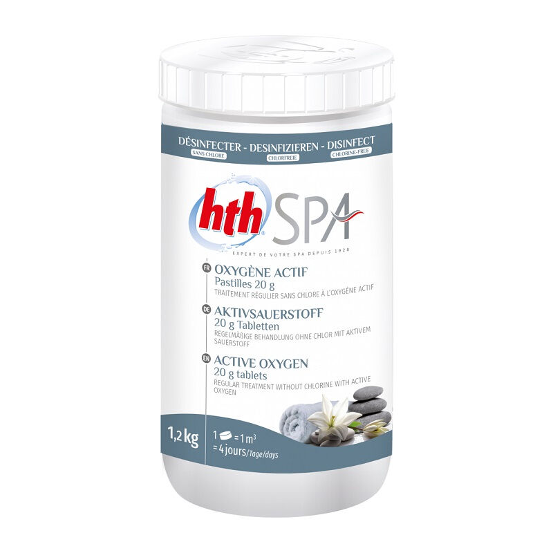 HTH - Spa - Oxygène actif Pastilles 1,2kg