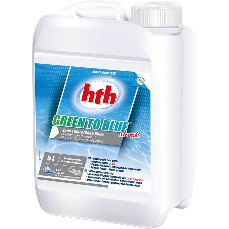 Green to blue shock 12% Liquide - 5L - 00250887 - HTH