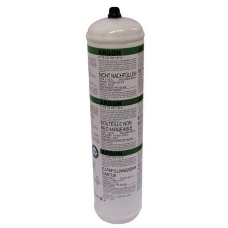 Oxyturbo - bonbonne pour poste de soudure - argon - 950 ml
