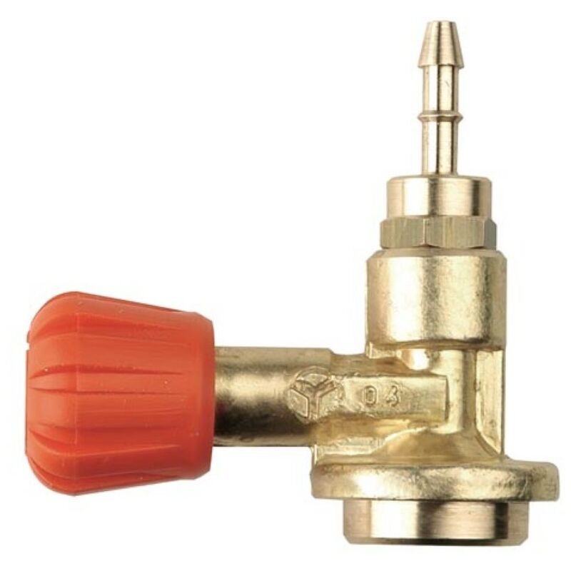 Robinet à gaz - rouge - Oxyturbo