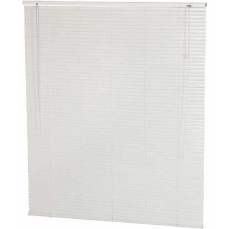 Oypla 120 x 150cm Aluminium White Home Office Venetian Window Blinds with Fixings