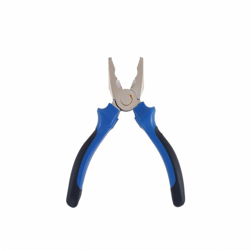 150mm Soft Grip Combination Pliers - 20mm Jaw Capacity - Oypla