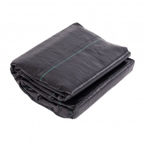 Oypla 4m x 10m Heavy Duty Weed Control Ground Cover Membrane Sheet