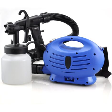 Oypla 650W 800ml Electric Paint Sprayer Zoom Spray Gun Decorating Fence DIY Tool