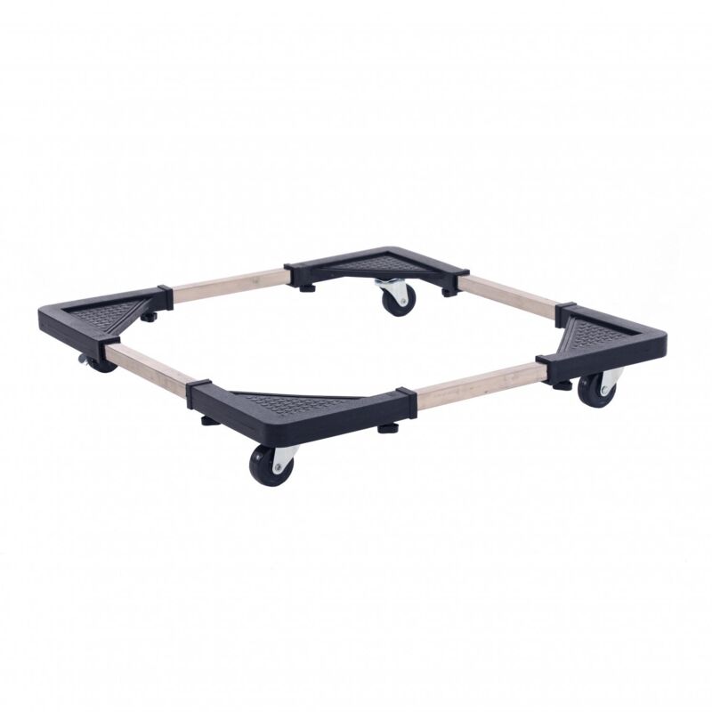 Oypla Adjustable Appliance Fridge Freezer Mover Trolley Dolly Washing Machine Base