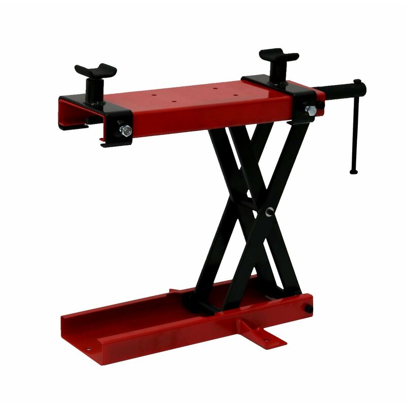 Oypla - Heavy Duty 500kg Motorcycle Motor Bike Stand Scissor Lift Jack Workshop