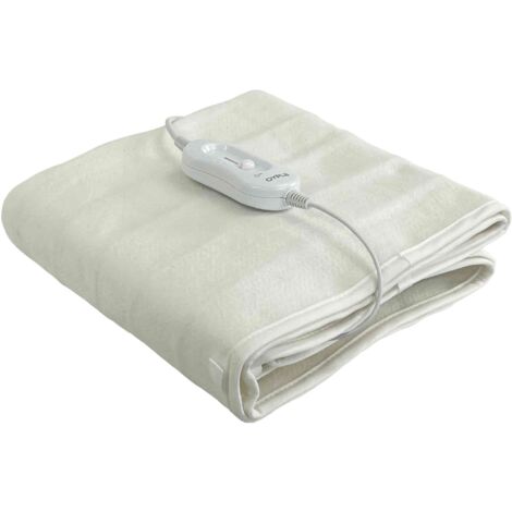 Oypla Machine Washable King Size Electric Blanket Heated Underblanket with 3 Heat Settings and Controller