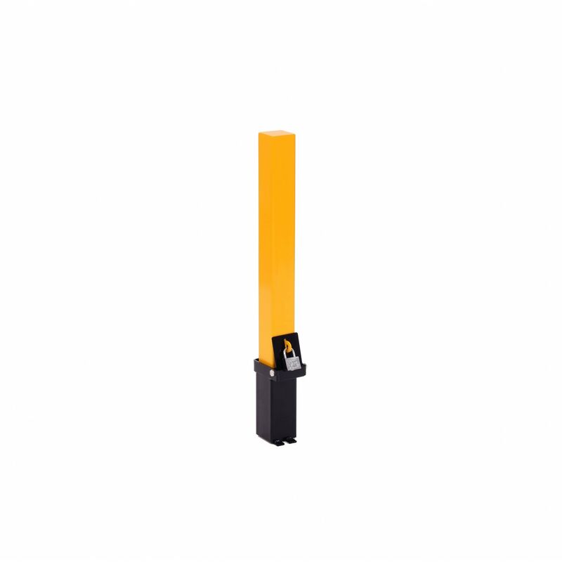 Oypla - Removable Locking Security Post Parking Space Bollard Barrier