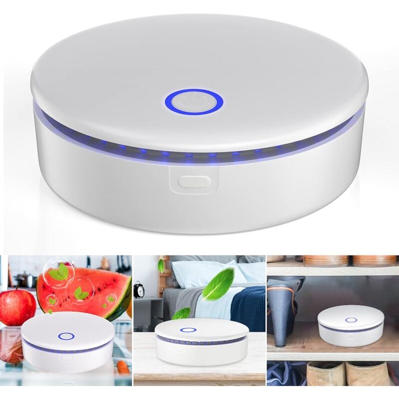 Ozone Generateur, Générateur d'ozone Stérilisateur à l'ozone Réfrigérateur dômestique Stérilisateur Désodorisant Armoire à Chaussures Armoire à