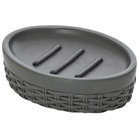 P/SAPONE IN POLIRESINA GRIGIO SERIE CROSS