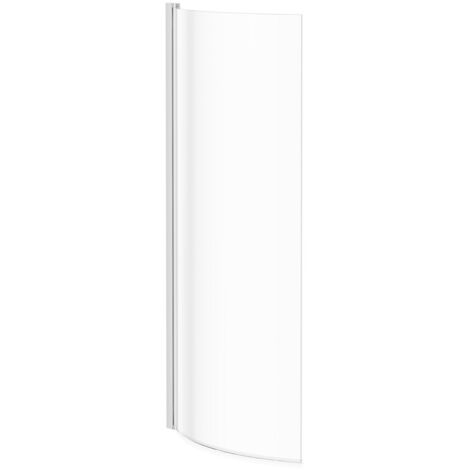 P Shape Shower Bath - Shower Screen