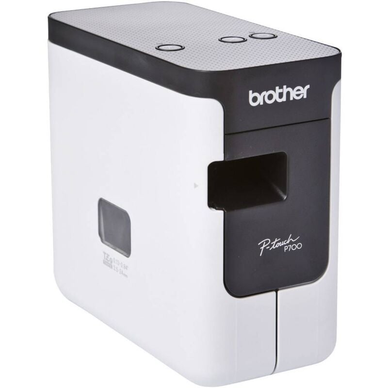 Etiqueteuse Brother P-touch P700 adapté pour rubans: HSe, tz 3.5 mm, 6 mm, 9 mm, 12 mm, 18 mm, 24 mm