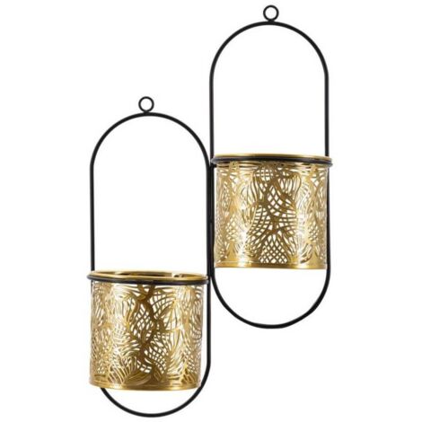 P/VASO DA MURO DOPPIO HONG CM 27X14X48