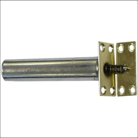 C31E 18 x 5 x 2.5cm Brass Gibcloser Concealed Chain Door Closer 