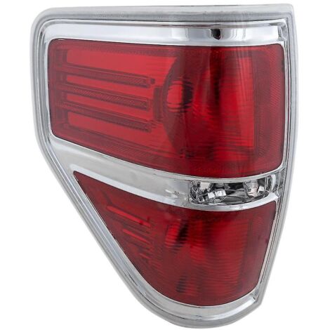 P03998 Composants de feu arrière à LED pour voiture (côté gauche) pour 2009 2010 2011 2012 2013, feu stop arrière électroplaqué