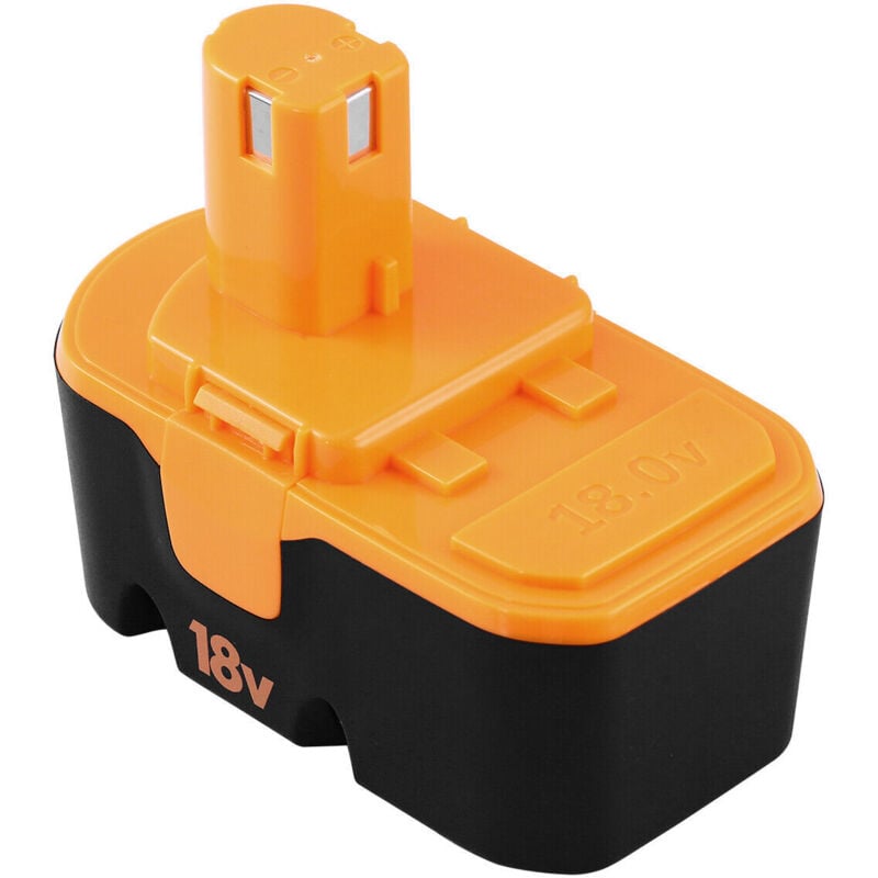 P100 4.8Ah 18V Batterie de remplacement Compatible avec Ryobi 18V Batterie P100 P101 ABP1801 ABP1803 BPP1820 130224028 130224007