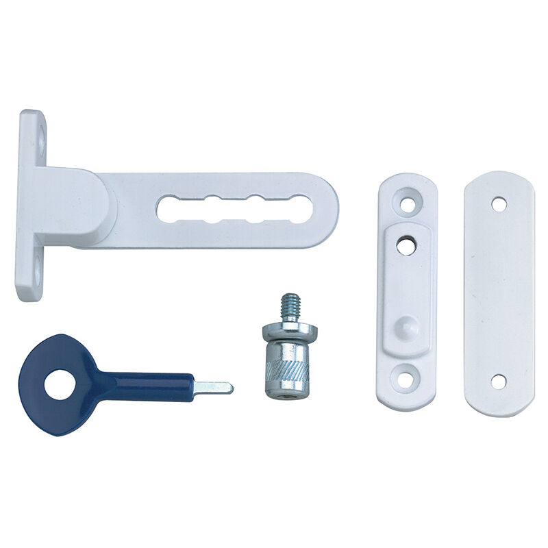 Yale - Locks P117 Ventilation Window Lock White Finish Pack of 2 YAL2P117WE