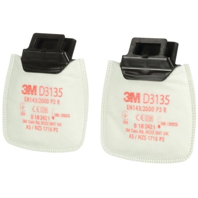FP - 3M filtre à particules secure click P3 r D3135 2 pc(s)