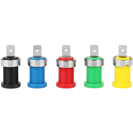 P3007 10-teiliges Set gemischter Bananenstecker 4,0 mm für die Montage und Prüfung in Schaltschränken