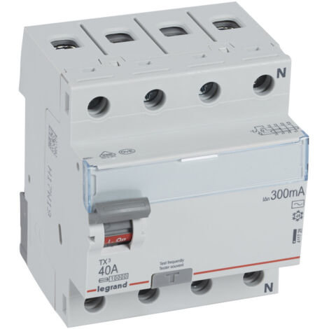 P304 4P 40A 300MA Differenzialschutzschalter TYP AC TX3
