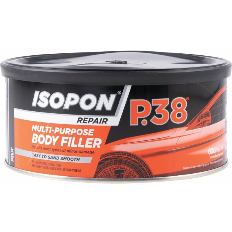 Isopon P38/1 Paste Kit Grey Tin 600ML