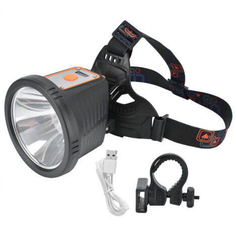 P50 Strong Headlight 2000LM Multi‑Function Waterproof USB Charging LED Headlamp for Hiking Camping