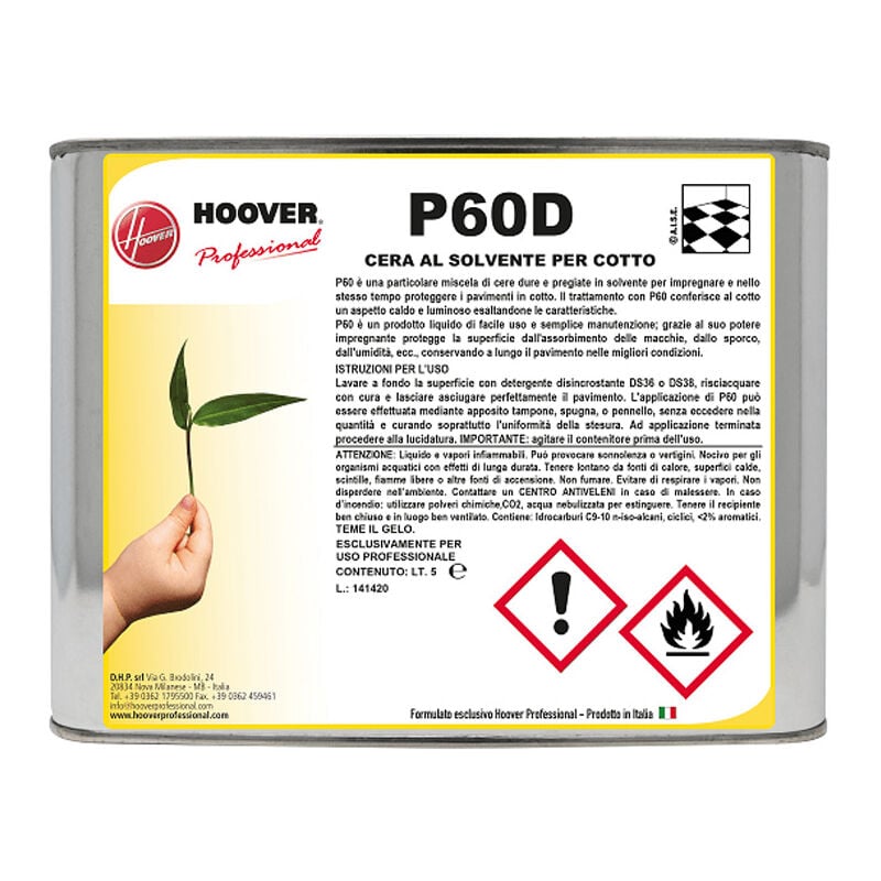 P60D Cera per pavimenti in cotto e pietre naturali...