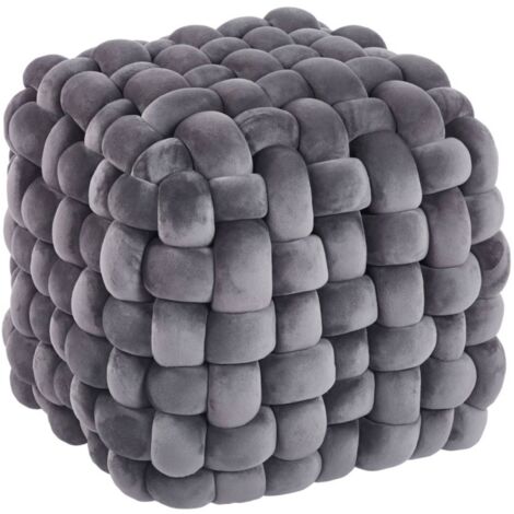 P7-FX Samtpouf grau