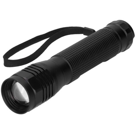 P8 LED-Taschenlampe, zoombar, drehbar, IPX5 wasserdicht für Wandern, Camping, Notfälle