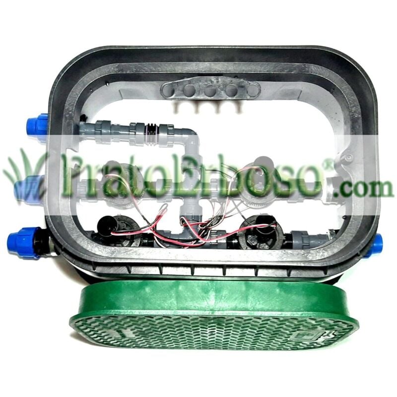 PA-HV-2 - Puisard assemblé 1' pour l'irrigation du jardin et de la pelouse, 2 zones Rain Bird