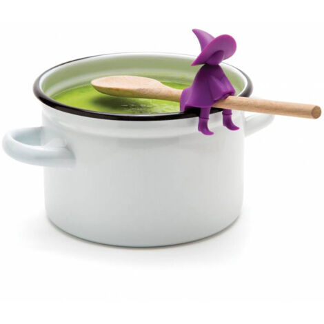 Pa-design Agatha repose cuillère violet 7.6 cm