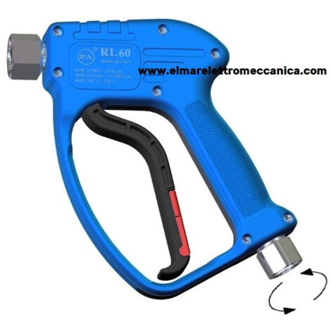 PA RL60 ARS178B Pistola risciacquo e schiuma idropulitrice industria alimentare