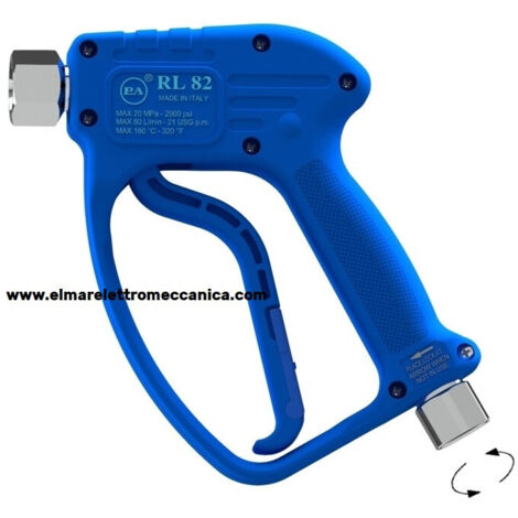 PA RL82 1/2"F girevole 180 BAR Pistola IDROPULITRICE CAR-WASH