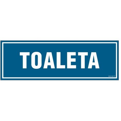 PA014 Targa per WC RIGIDA 150X50