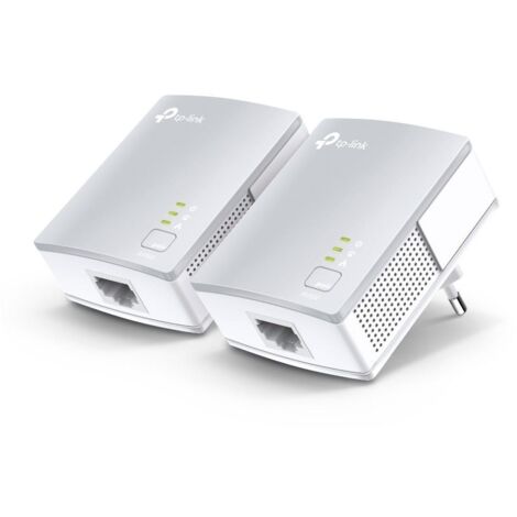 PA411KIT 500Mbit/s Powerline Collegamento Ethernet Lan Bianco 2 Pezzi