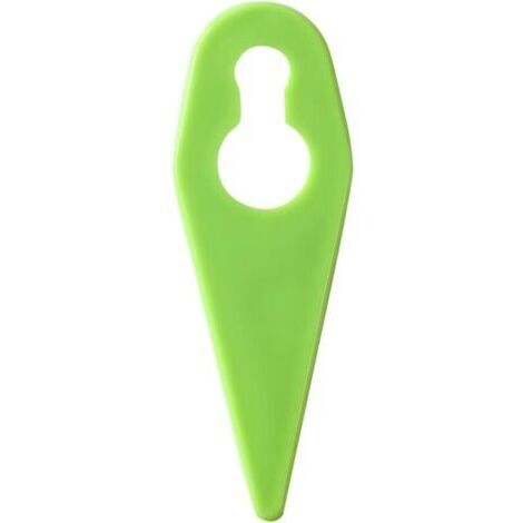 PA6 Lot de 100 lames en plastique compatibles avec débroussailleuse Gtech ST01 ST02 ST04 ST05 ST20 GT3.0 GT4.0 GT50