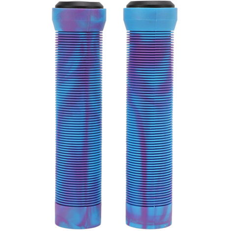 Paar 22,2 mm rutschfeste Gummigriffe für Mountainbikes – Blau-Lila