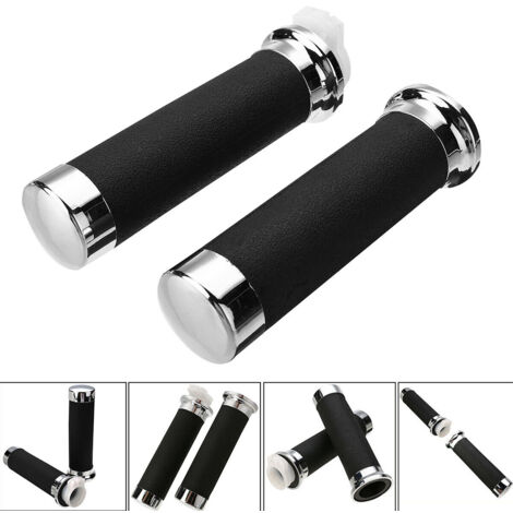 Paar 25 mm rutschfeste Motorradlenkergriffe
