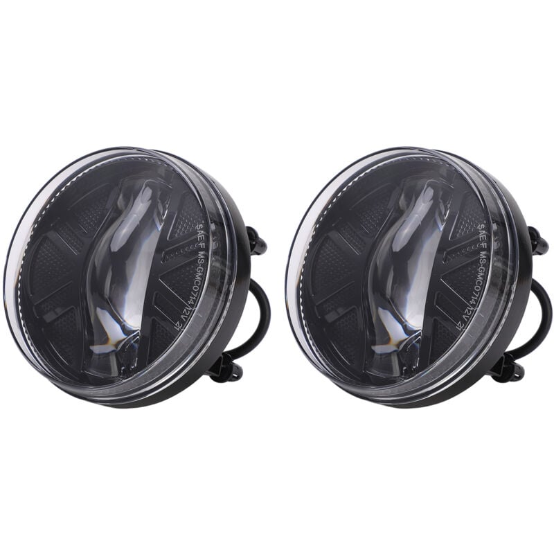 Image of Paar 5,5 Zoll 4800LM IP67 wasserdichte LED-Nebelscheinwerfer passend für Sierra 1500 2500HD 3500HD