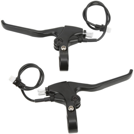 Paar Bremshebel für E-Bikes, Bremsgriffdurchmesser 22,2 mm, kompatibel mit Tongsheng TSDZ-2 Motor, Schwarz
