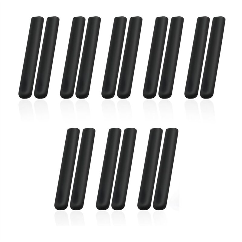 Image of Paar Brillen-Ohrpolster, weiche Ohrstöpsel, Brillenbügelabdeckung, Silikonhüllen, Glas