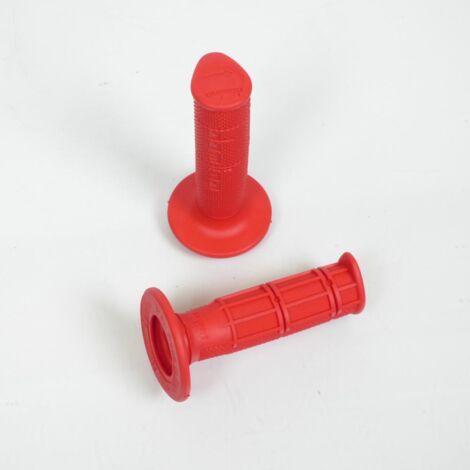 paar domino griff gummi rot spezial für motorrad cross enduro