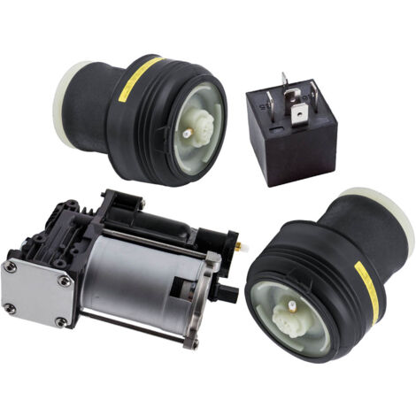Paar Für BMW X5 E70 X6 E71 E72 Luftfederung Hinten Faltenbalg + KompressorPaar Für BMW X5 E70 X6 E71 E72 Luftfederung Hinten Faltenbalg + Kompressor