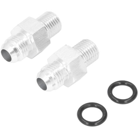 Paar Getriebekühler-Adapteranschlüsse – 6AN auf 1/4 Zoll NPSM 316 – 3000833 für GM TH350 TH400 4L60E 4L70E 700R4 TR6060