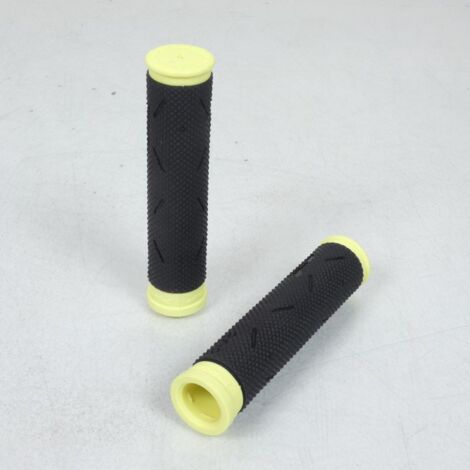 Paar Griff Ø22mm schwarz fluo gelb pro grip pg0808 gont für