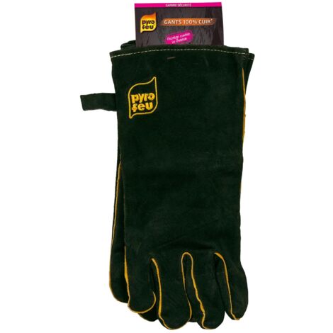 Paar hitzebeständige Lederhandschuhe 320g/m2